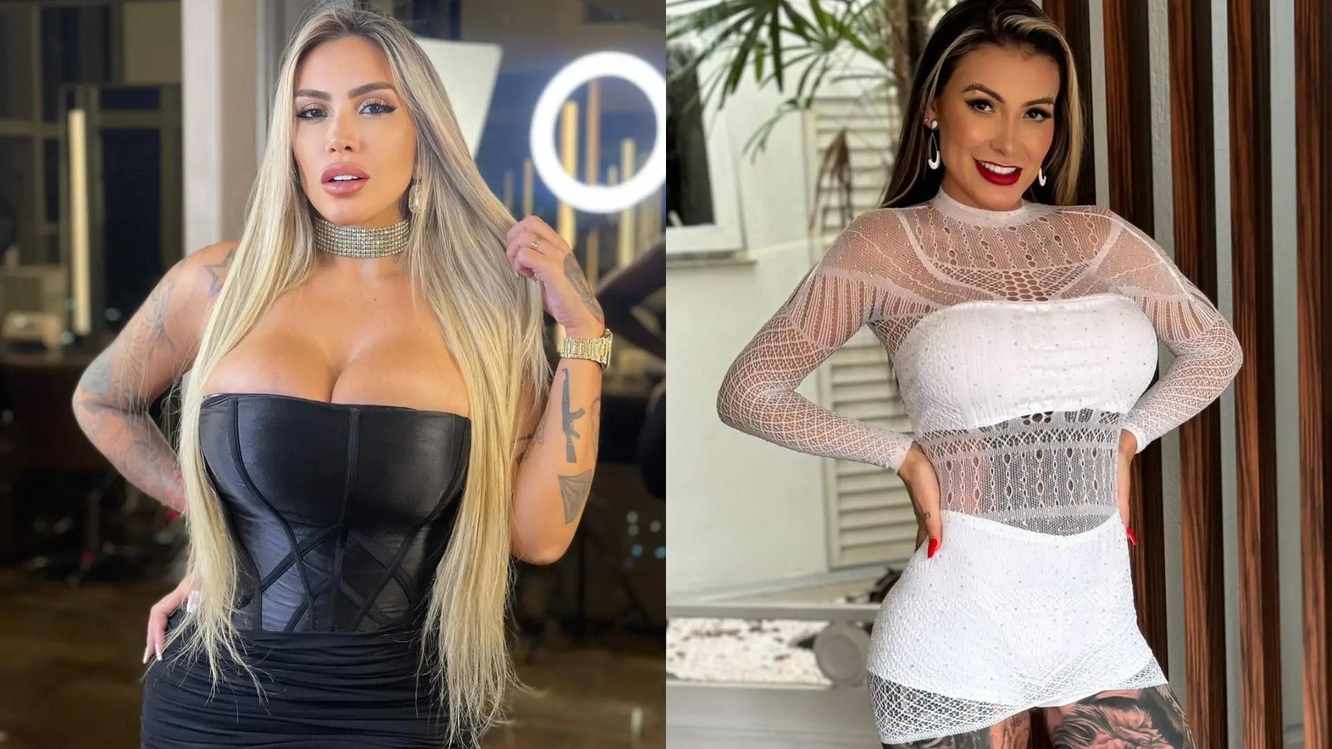 Imagem da notícia: Juju Ferrari afirma que Andressa Urach tentou beijá-la durante festa que acabou em briga