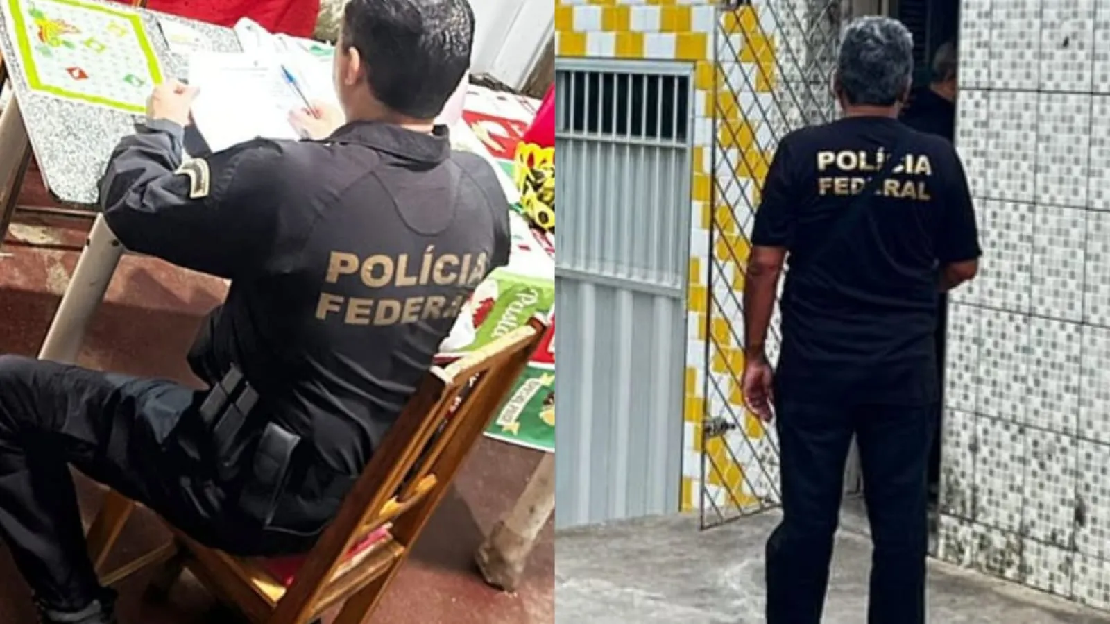 Agentes da PF em Cedro (CE)