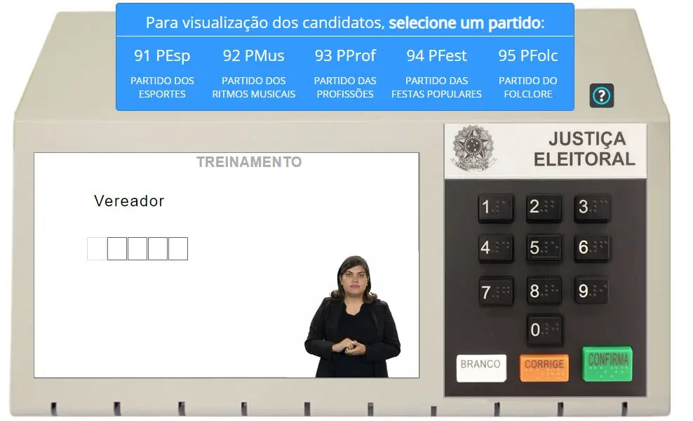 Imagem da notícia: Como funciona a urna eletrônica para votar em prefeito e vereador? Veja como treinar o voto