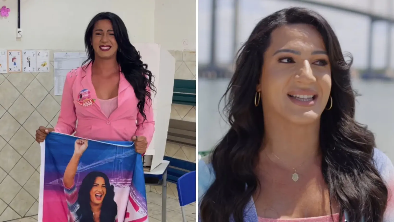 Imagem da notícia Thabatta Pimenta é a primeira vereadora travesti eleita em Natal 