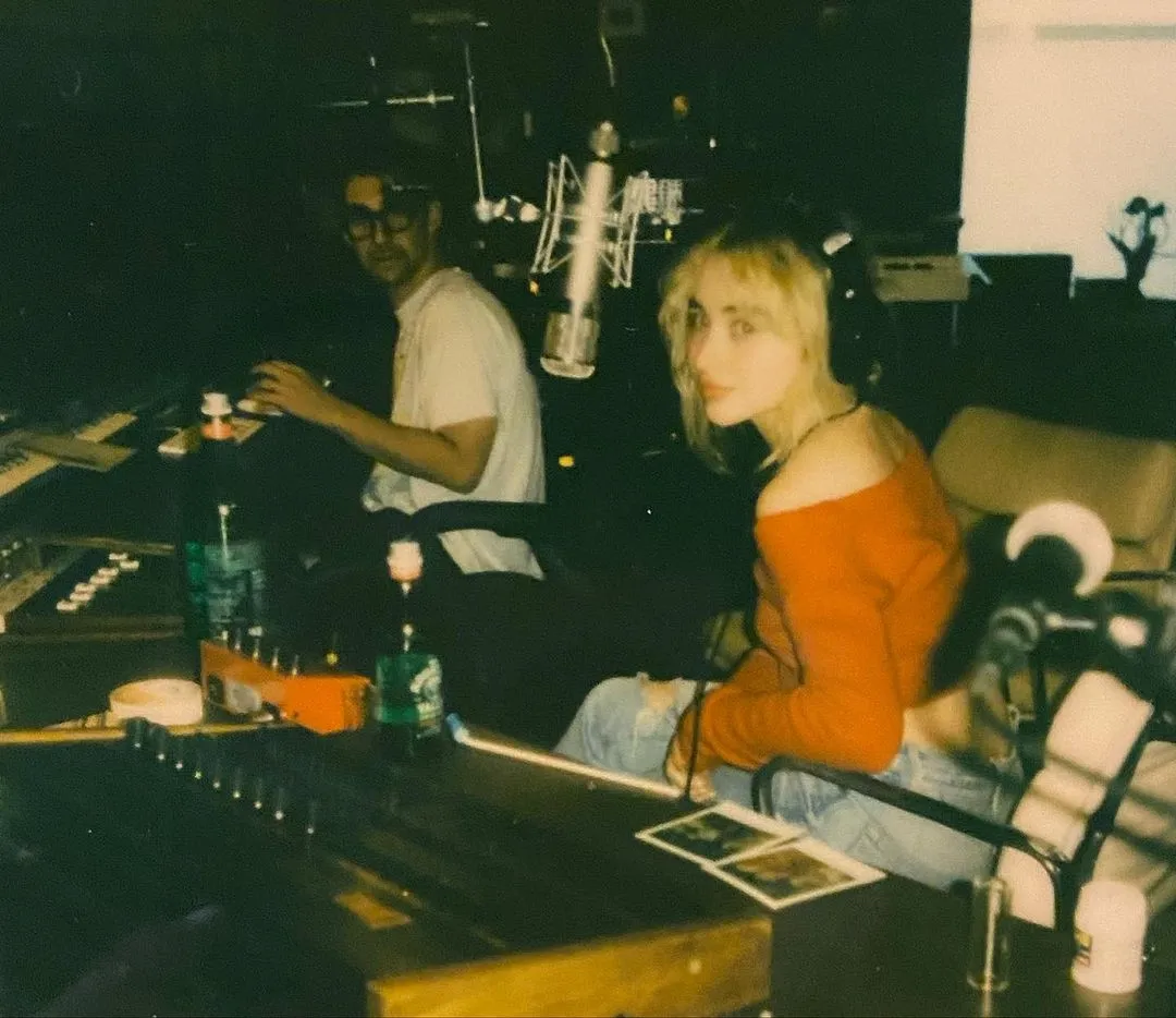 Sabrina Carpenter e Jack Antonoff trabalharam no novo álbum dela