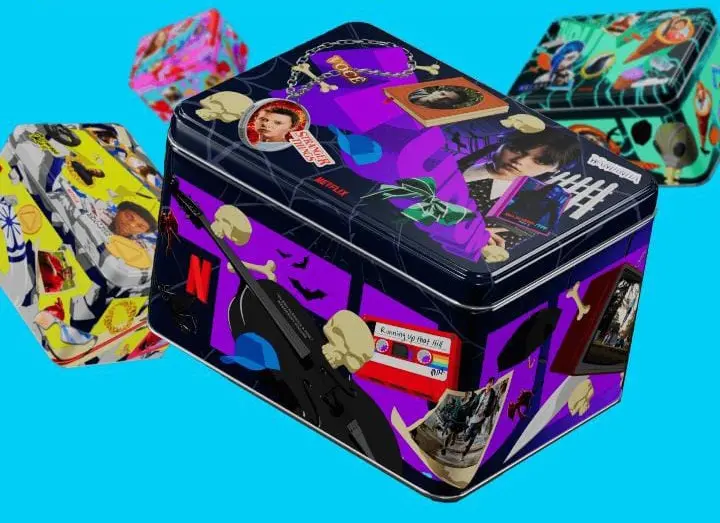 Imagem da notícia: O que tem nas latas do Tudum da Netflix? Veja modelos que estarão disponíveis nesta sexta (18)