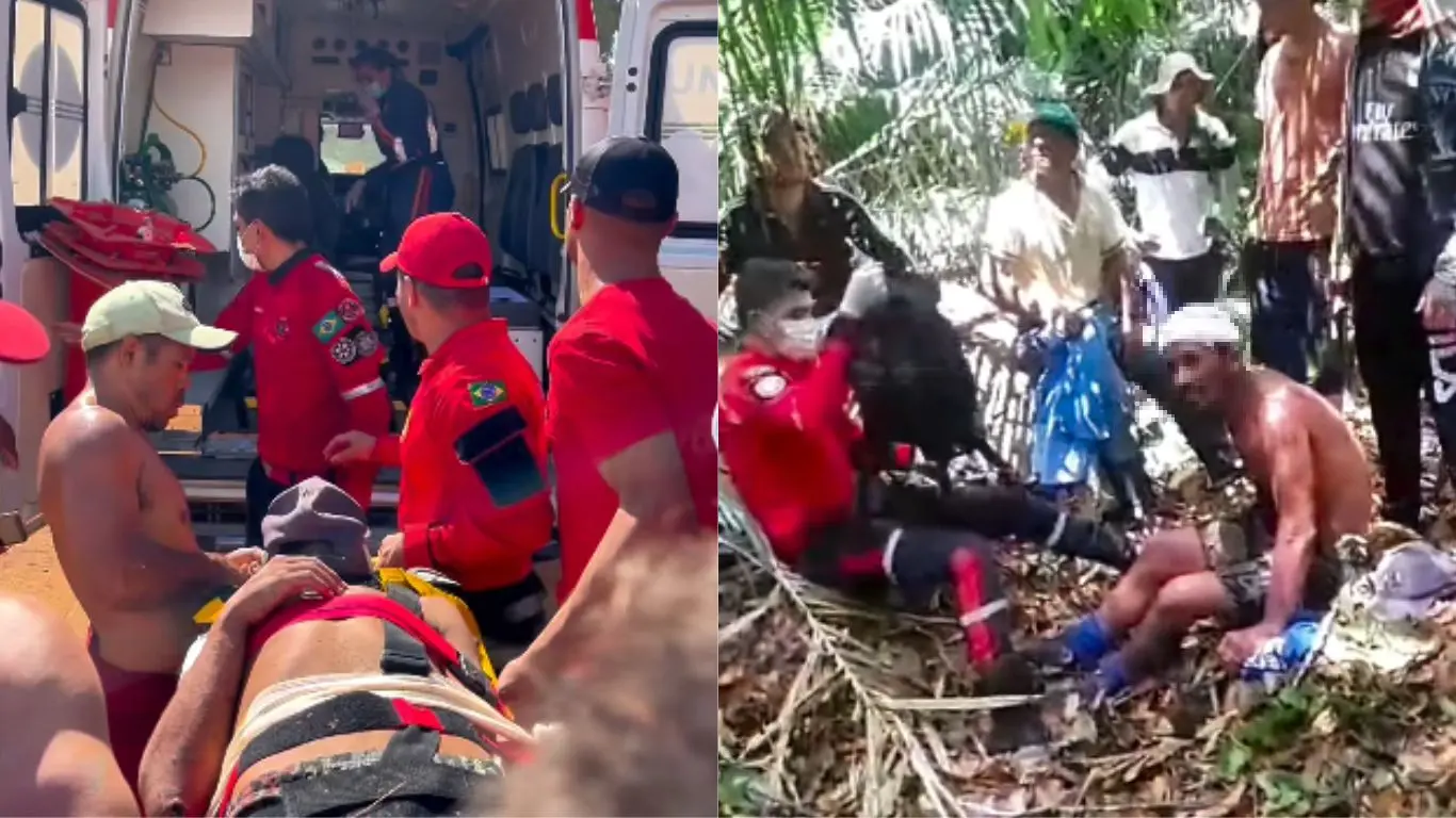 Imagem da notícia: Homem é resgatado após 11 dias desaparecido em mata fechada em Guaraciaba do Norte