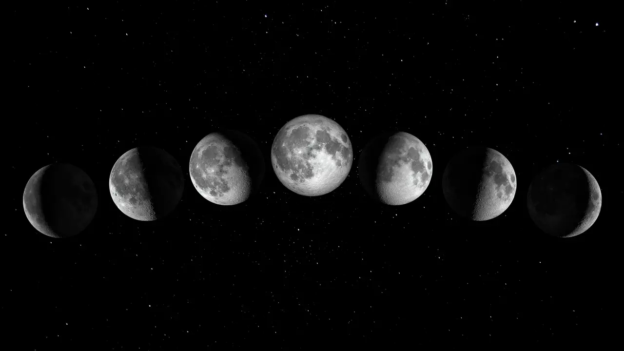 Fases da lua.