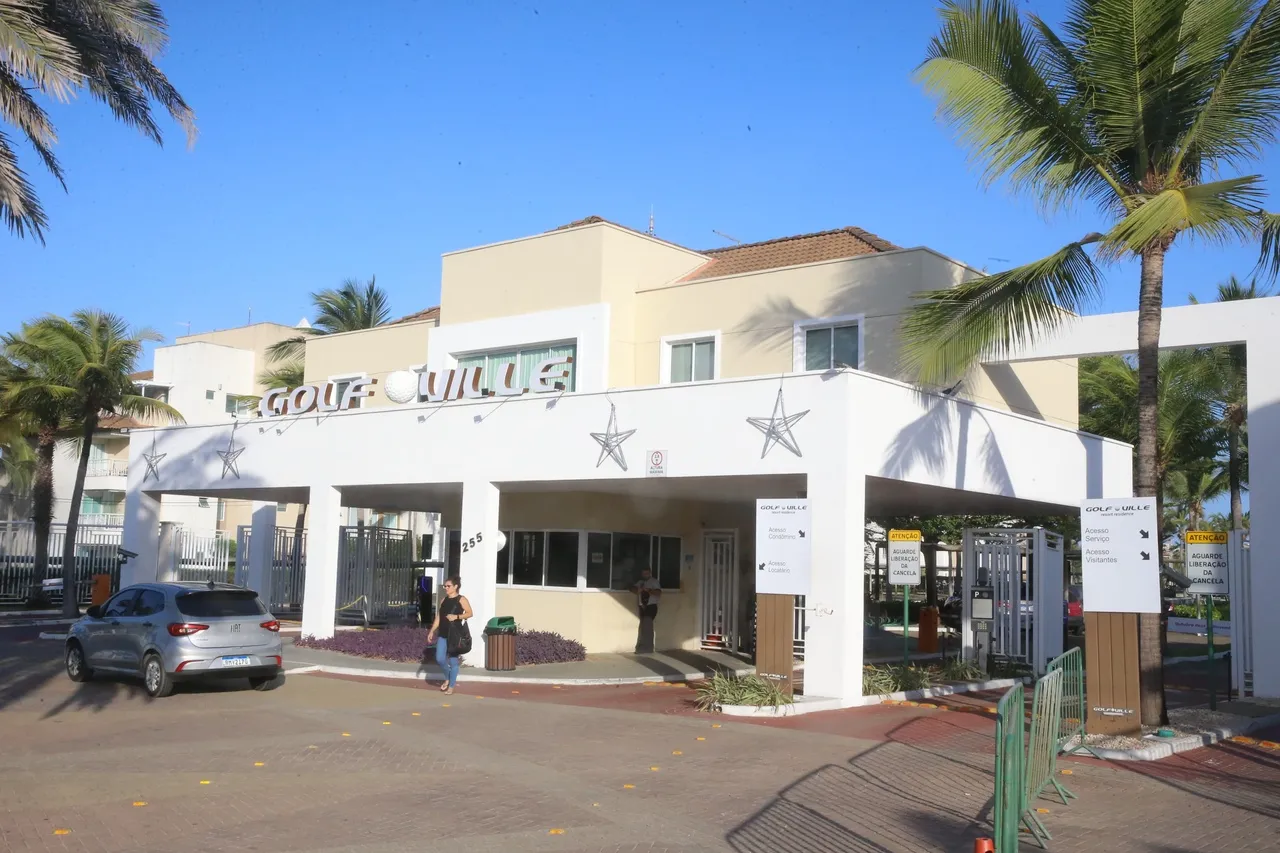 Fachada do Golf Ville, em Aquiraz
