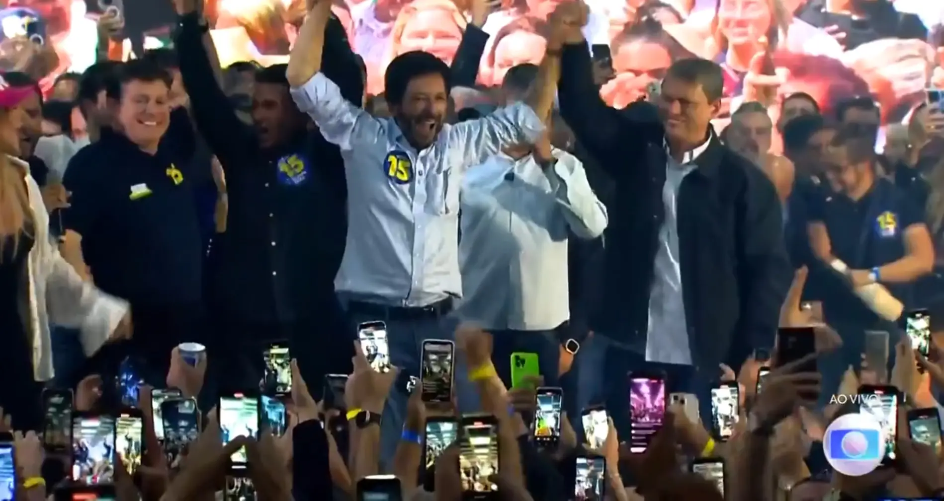 Imagem da notícia: Ricardo Nunes credita reeleição como prefeito ao governador Tarcísio de Freitas: ‘Líder maior'