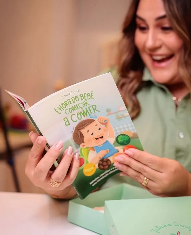 Livro “É hora do bebê começar a comer” – métodos, utensílios e o passo a passo para uma introdução alimentar sem traumas