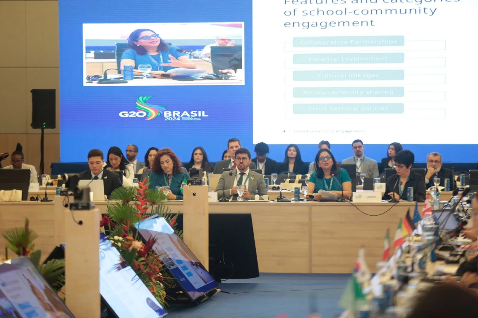 Reunião de autoridades mundiais de educação do G20 no Ceará