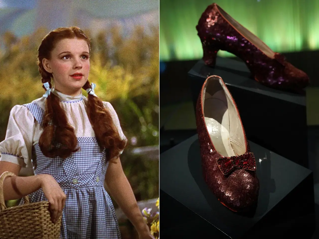 Imagem da notícia: Sapatos de Dorothy em 'O Mágico de Oz' serão leiloados por R$ 5 milhões nos EUA