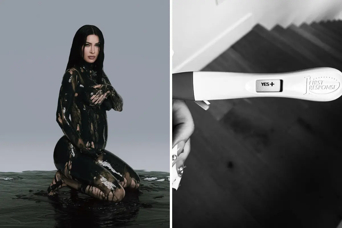 Imagem da notícia: Megan Fox anuncia que está grávida de 'bebê arco-íris': 'Bem-vindo de volta'