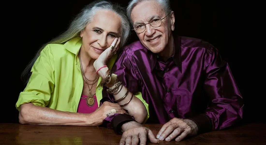 Turnê de Maria Bethânia e Caetano Veloso chega a Fortaleza neste sábado (16)