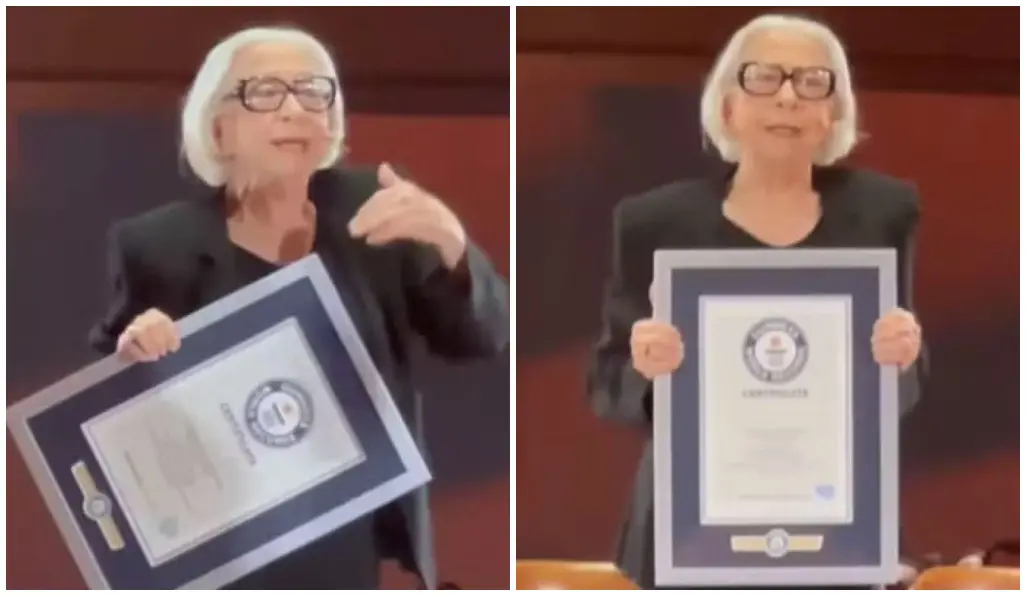 Imagem da notícia: Fernanda Montenegro entra para o Guinness Book por alcançar maior público em leitura filosófica