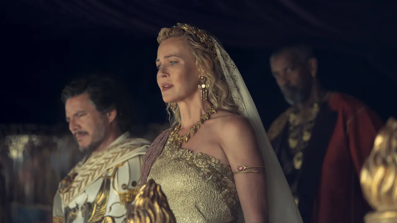 Imagem da notícia: De volta em Gladiador II, Connie Nielsen cita sensação anos após 1º filme: 'Não sabia o que esperar'