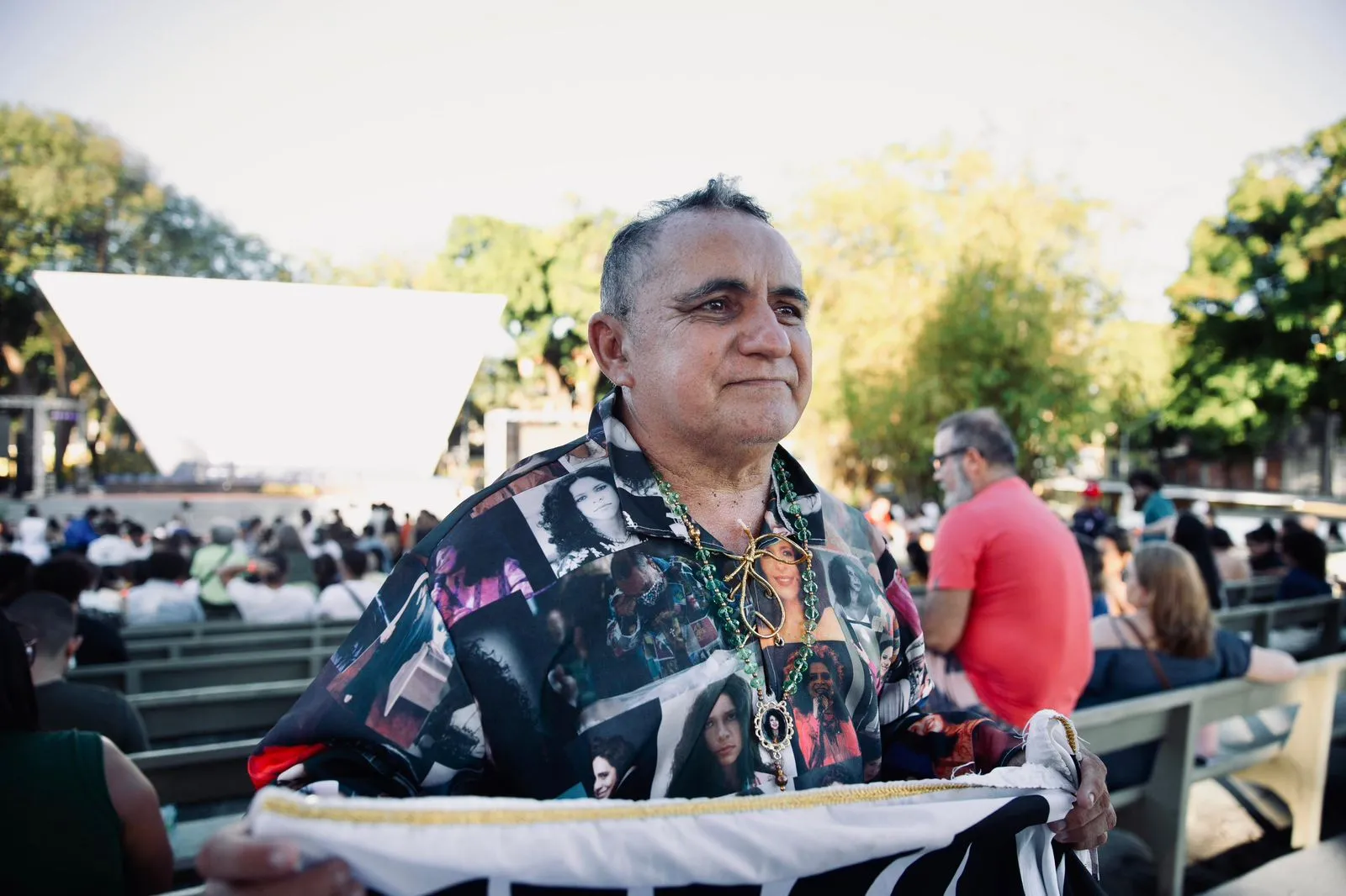 Frankley Tavares foi o único fã de Gal Costa autorizado a participar do enterro da cantora, em 2022