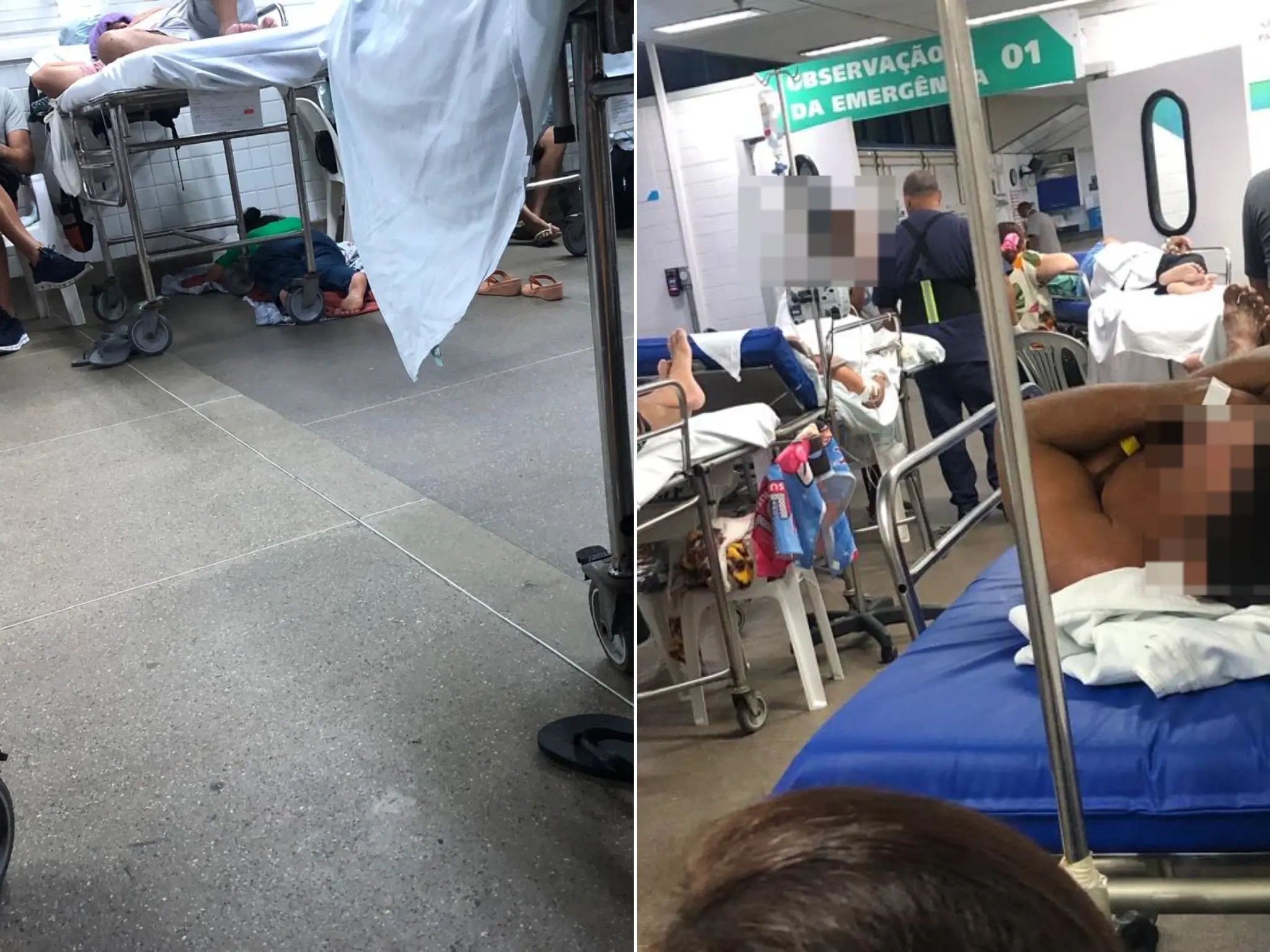 Imagem da notícia: 'Crise de lençol': IJF tem acompanhantes em papelão, cirurgias suspensas e falta de 270 tipos de remédios