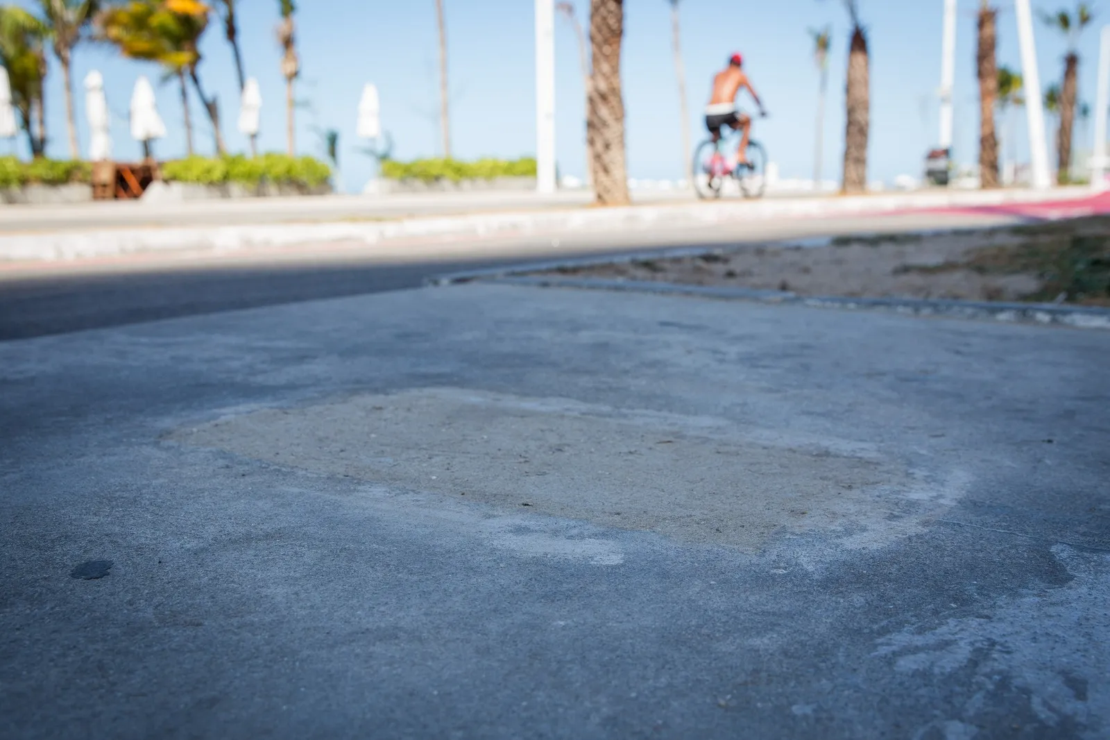 Xiringador da Av. Beira Mar foi o primeiro instalado na cidade, massivamente usado por ciclistas e corredores