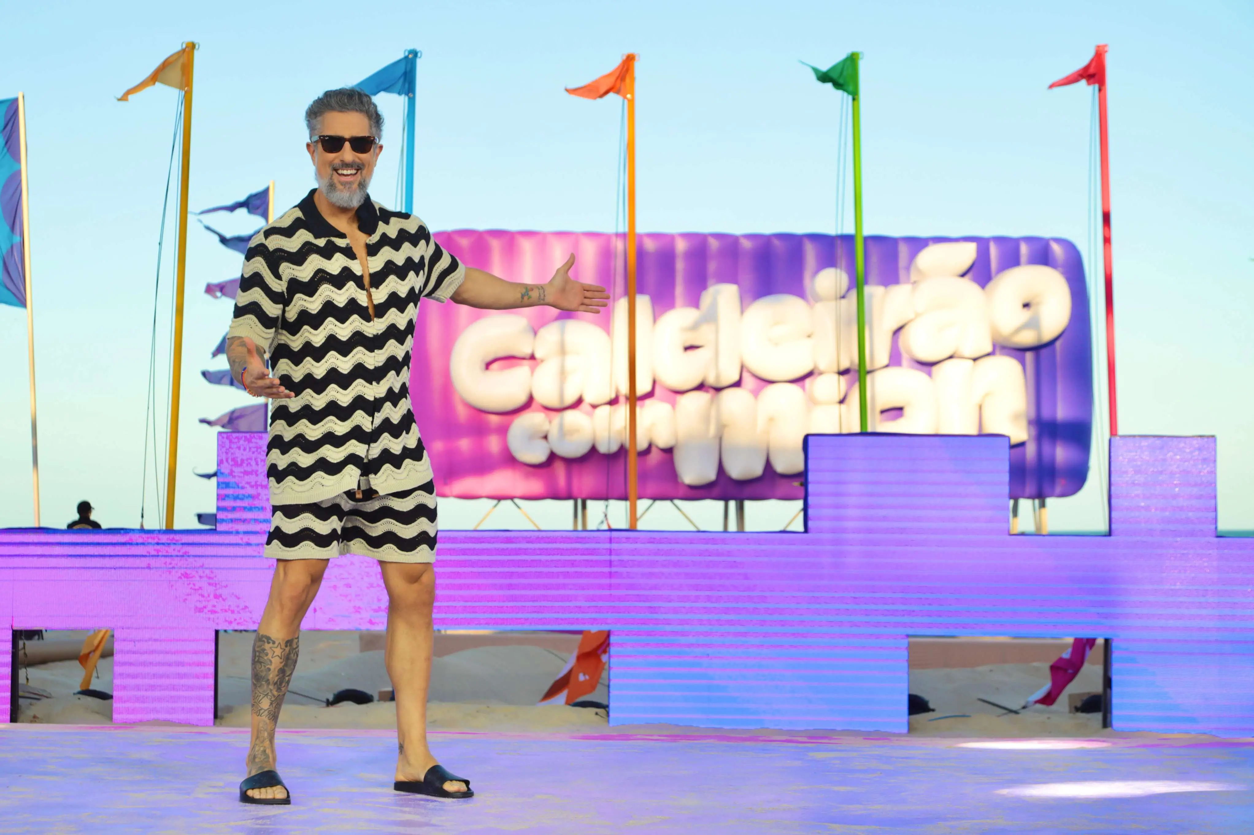 Imagem da notícia: Especial de verão do 'Caldeirão com Marcos Mion' tem gravações no Ceará