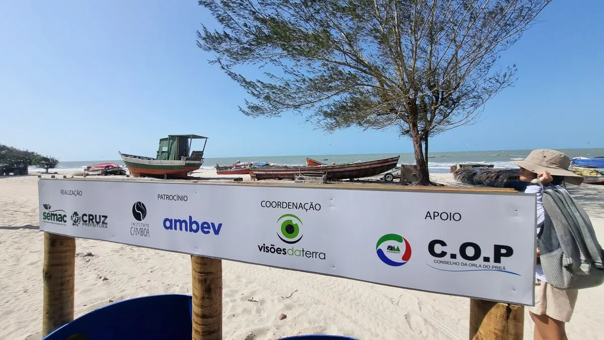 O projeto também prevê a instalação de 16 pontos de reciclagem e 177 lixeiras de madeira para uso doméstico.