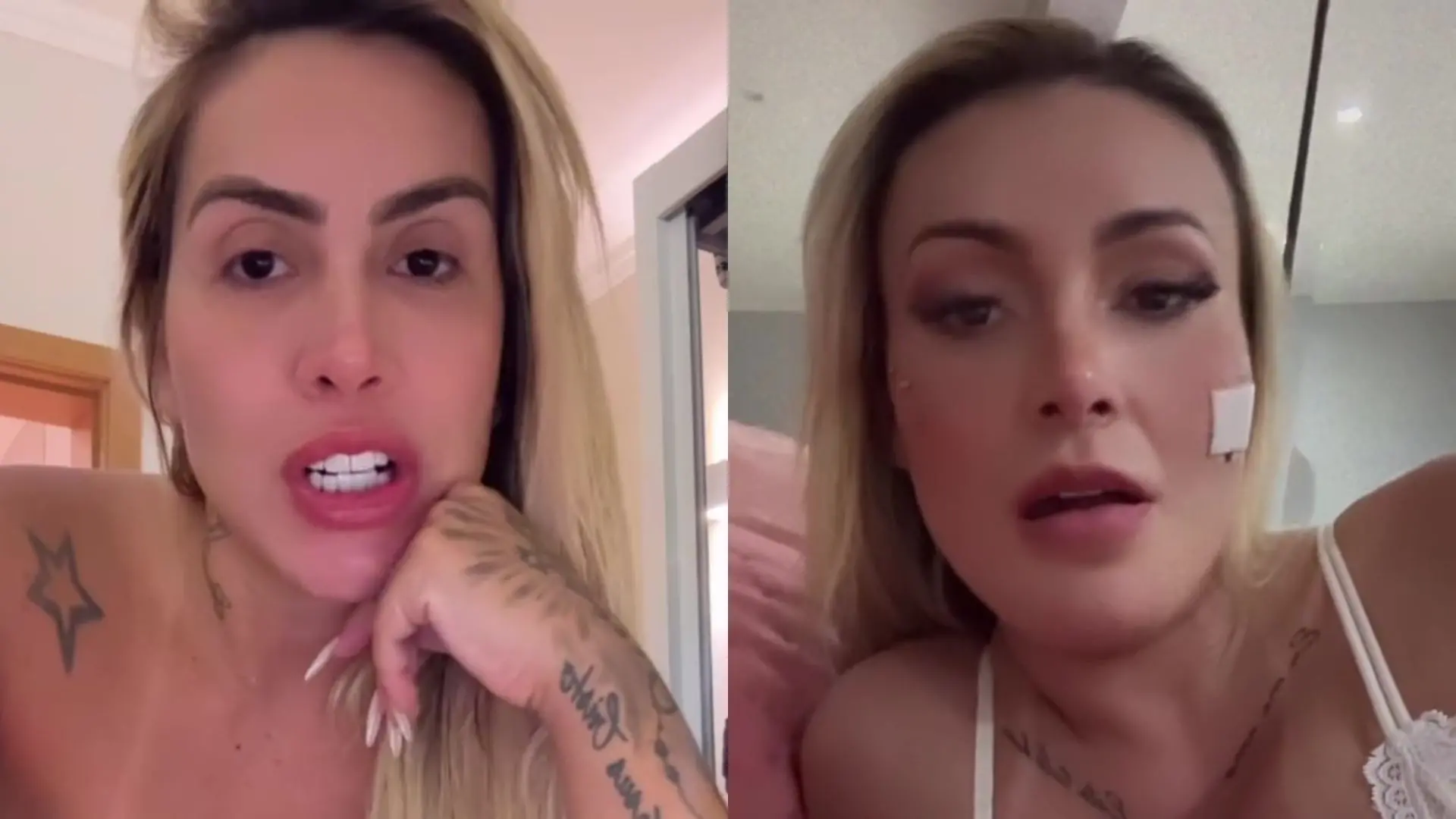 Imagem da notícia: Juju Ferrari se pronuncia após briga com Andressa Urach e diz que admira muito a influenciadora