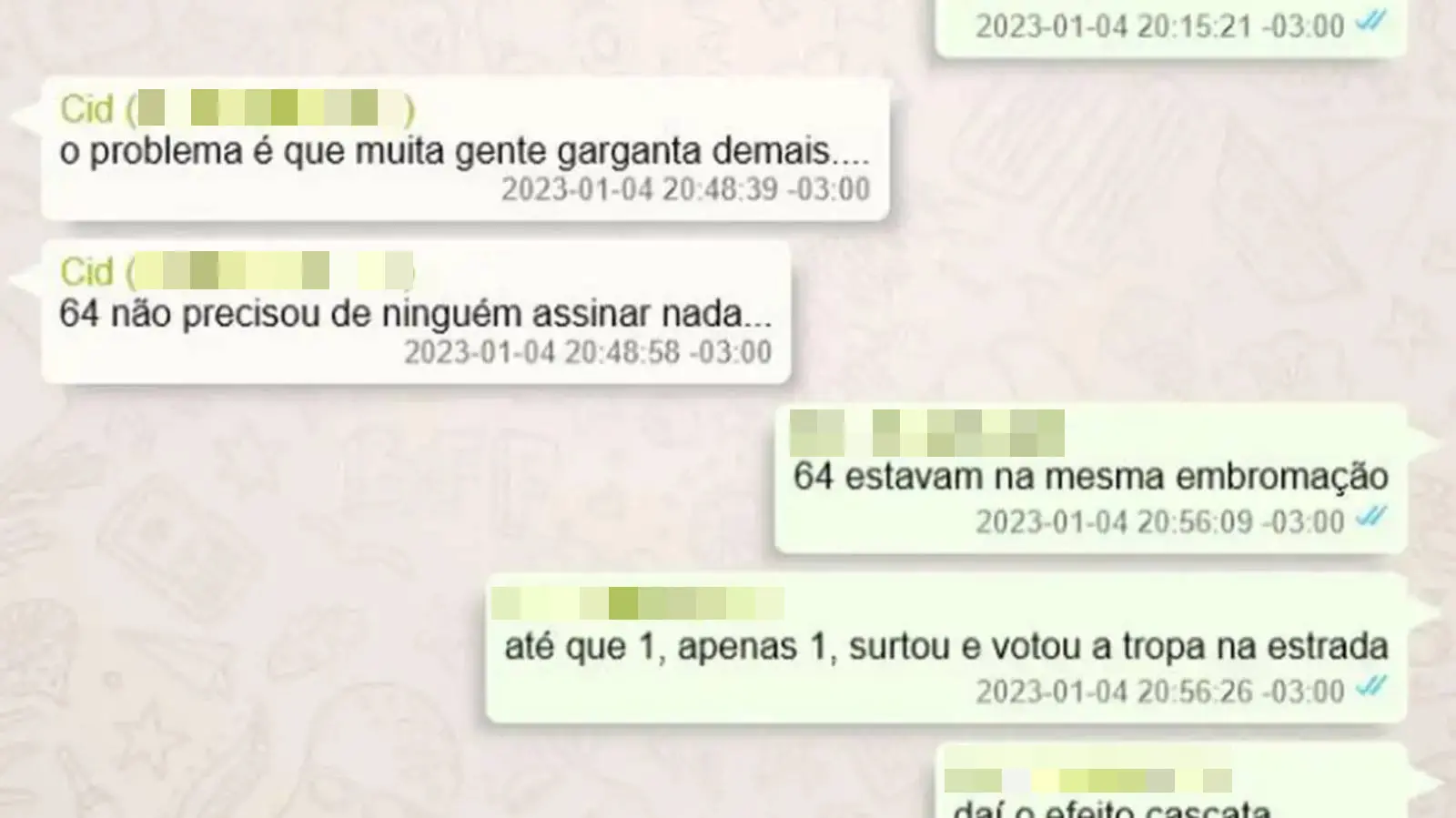 Imagem da notícia: Relatório da PF sobre tentativa de golpe: veja frases que indicam investida contra Estado
