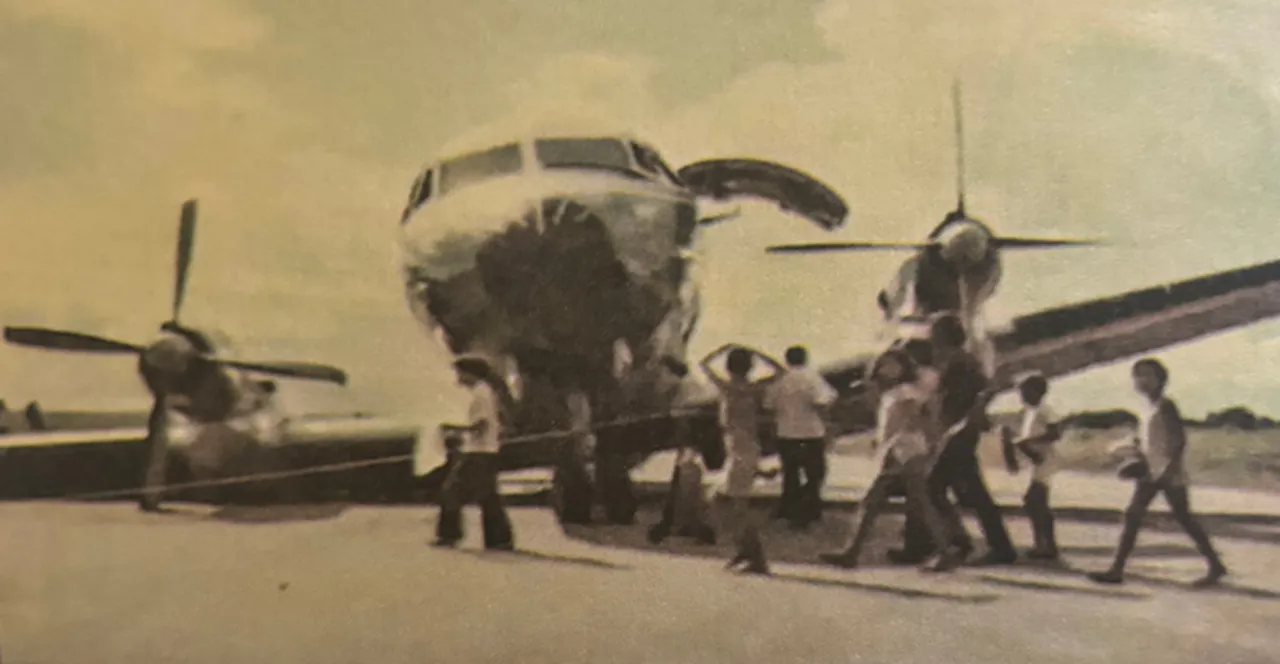 Aeronave Avro da Varig em incidente de pequeno potencial em Iguatu