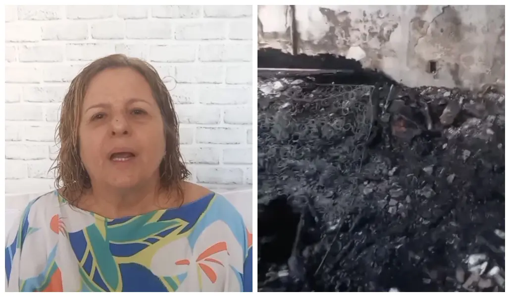 Imagem da notícia: Atriz de Dancin' Days tem casa atingida por incêndio no Rio e pede ajuda: 'Perdi tudo'