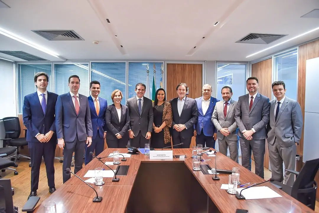 Imagem da notícia: Bancada cearense fecha apoio à eleição de Hugo Motta à presidência da Câmara dos Deputados
