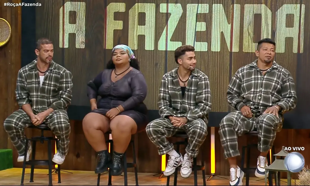 Imagem da notícia: Quem está na roça? Veja como foi votação de 'A Fazenda' nessa terça (3)