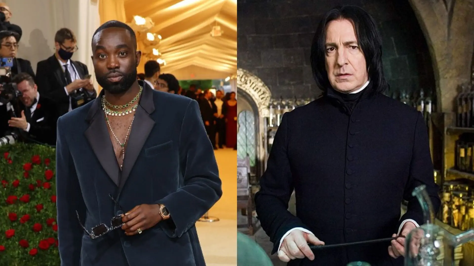 Imagem da notícia: Harry Potter: ator britânico Paapa Essiedu é cotado para viver Snape em nova série da HBO