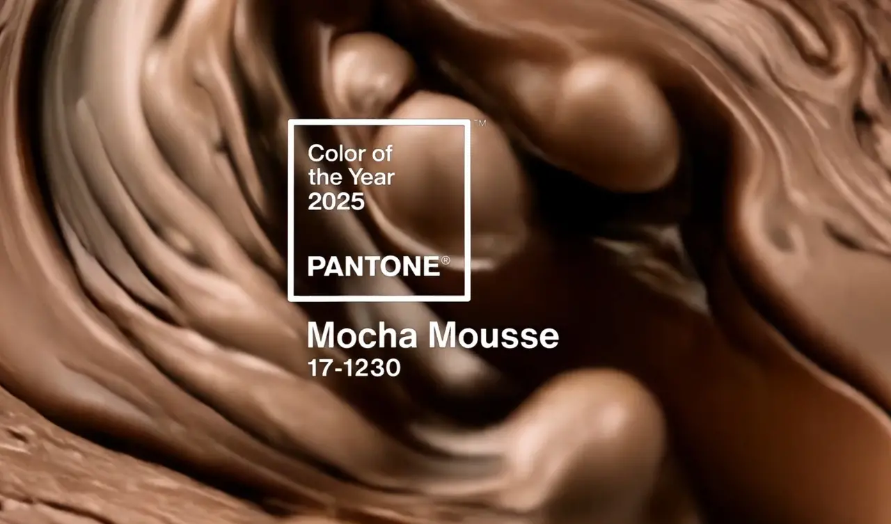 Imagem da notícia: Tom de marrom 'Mocha Mousse' é escolhido como cor de 2025 pela Pantone