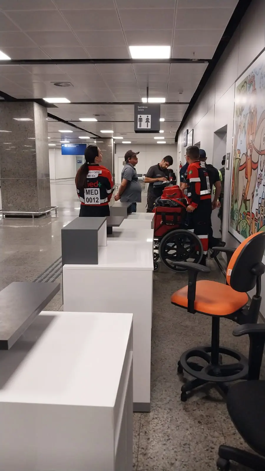 Imagem da notícia: Passageira morre após desembarcar de voo no aeroporto de Fortaleza