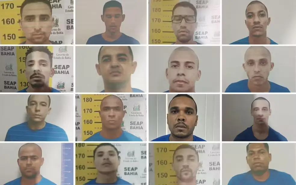 Imagem da notícia Homens armados invadem presídio na Bahia, trocam tiros com seguranças e 16 detentos fogem