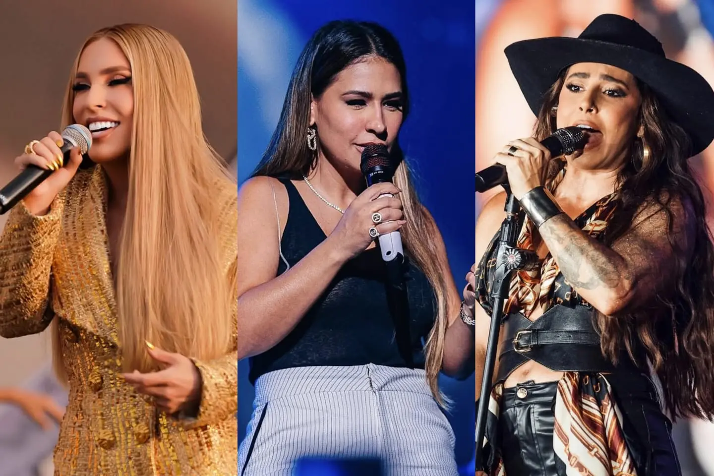 Manu Bahtidão, Simone Mendes e Lauana Prado lideram com músicas nas rádios do Brasil