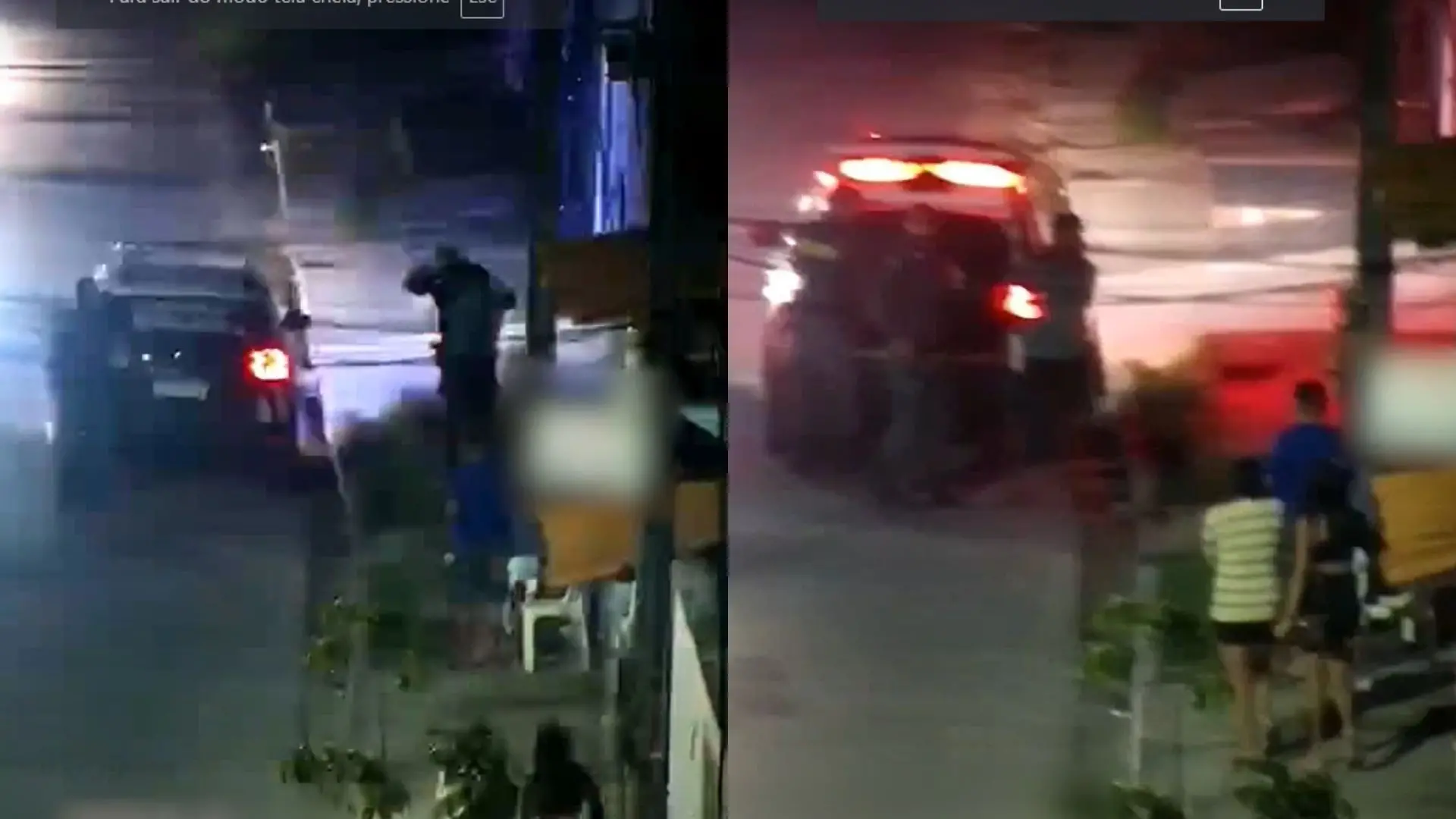 Imagem da notícia: Prisão por violência doméstica é flagrada por câmera de segurança em Caucaia; veja vídeo