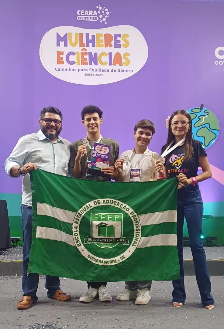 O Projeto Interação promove práticas de letramento literário e cidadania com as turmas da Escola Estadual de Educação Profissional Dr. José Alves da Silveira, de Quixeramobim