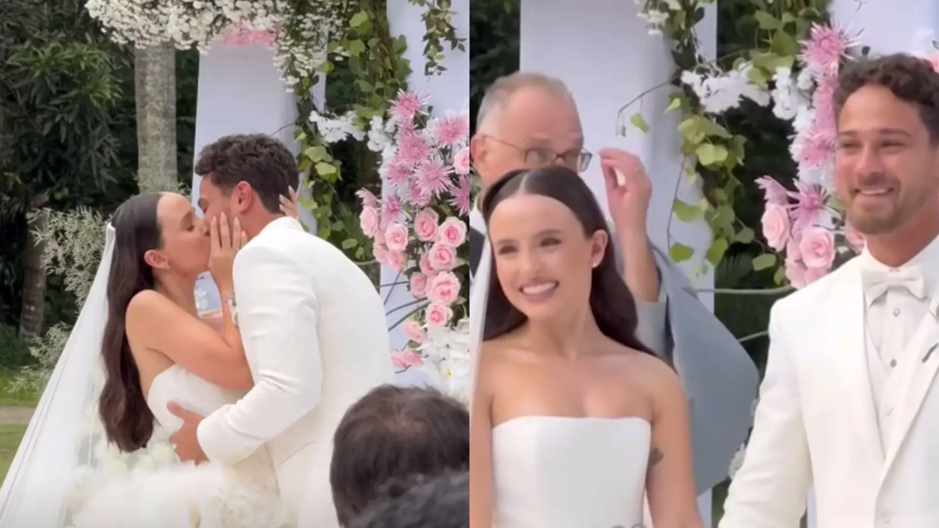 Imagem da notícia: Larissa Manoela se casa pela terceira vez com ator; veja fotos e detalhes da cerimônia