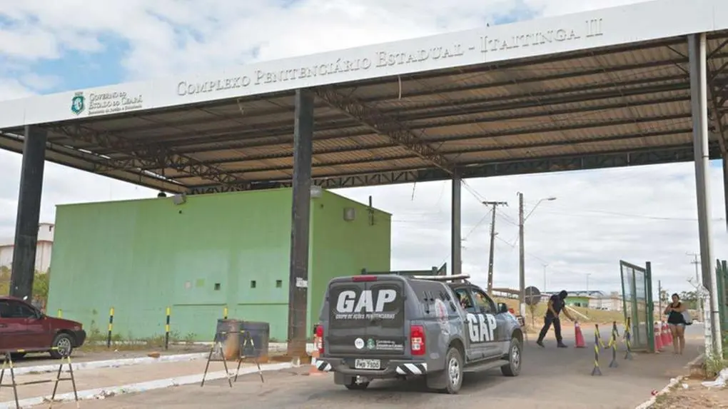 Imagem da notícia: Preso é morto por colega de cela, e Sistema Penitenciário cearense registra terceiro homicídio em 40 dias