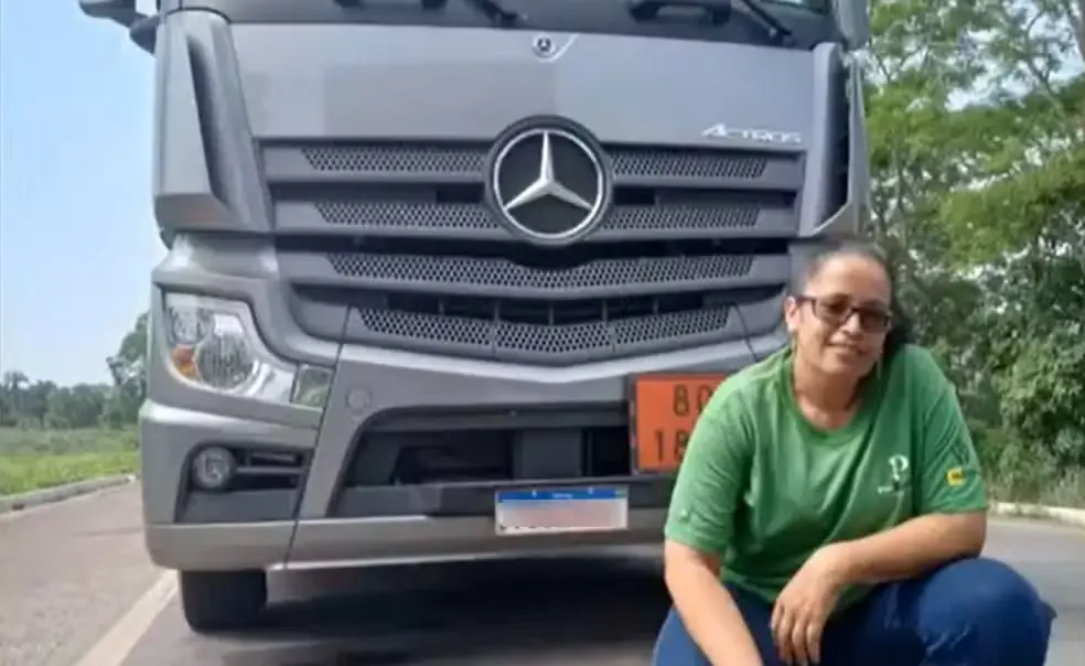 Andreia Maria de Sousa, de 45 anos, motorista de uma das carretas que caiu durante o desabamento da ponte Juscelino Kubitschek de Oliveira, entre Tocantins e o Maranhão