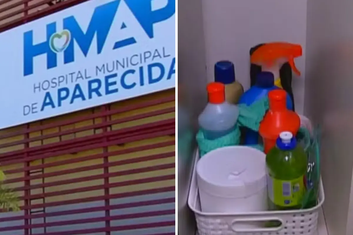 Imagem da notícia: Bebê de um ano é internada após ingerir desinfetante por acidente em Goiás