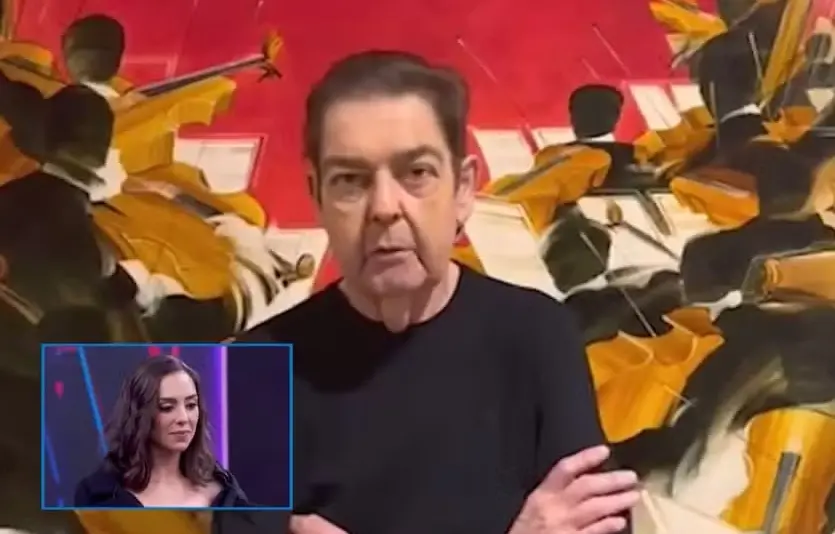 Imagem da notícia: Faustão faz surpresa para a filha no 'Domingão com Huck' e revela segredo: 'Durante 9 anos ela estudou escondido'