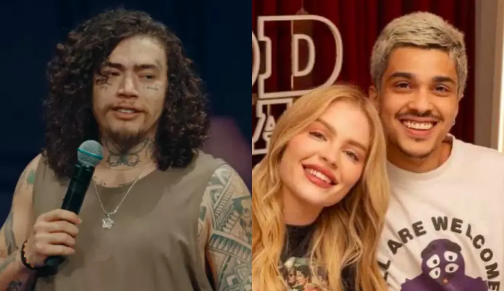 Imagem da notícia: Whindersson Nunes faz piada com música de Luísa Sonza para Chico Moedas em novo stand-up