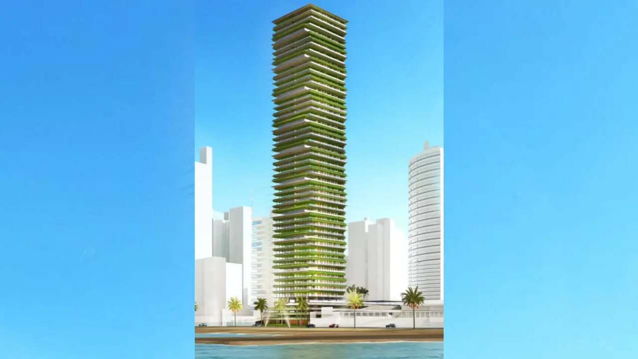 Imagem da notícia: Novo superprédio na Beira-Mar de Fortaleza terá 51 andares e 172 metros de altura; veja detalhes 