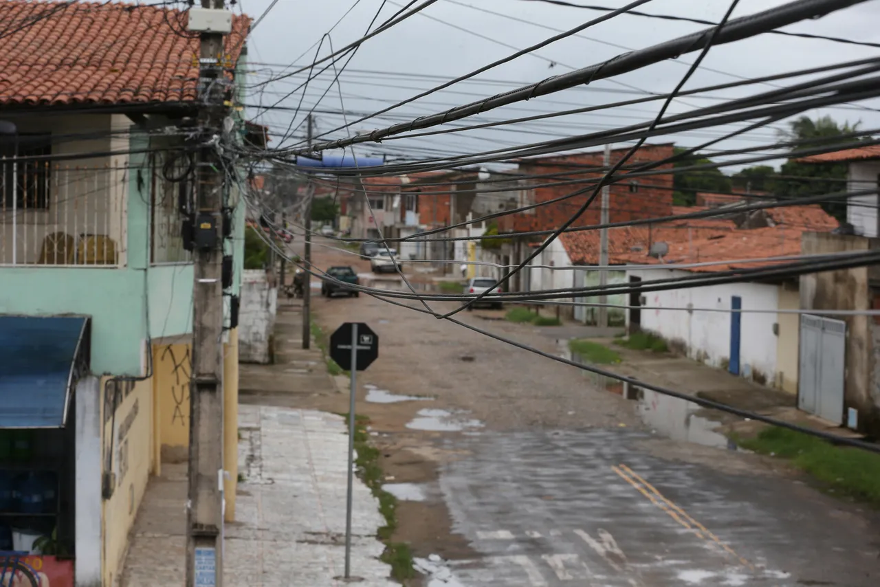 Áreas mais adensadas, como Conjunto Ceará e Bom Jardim, têm menor percentual verde