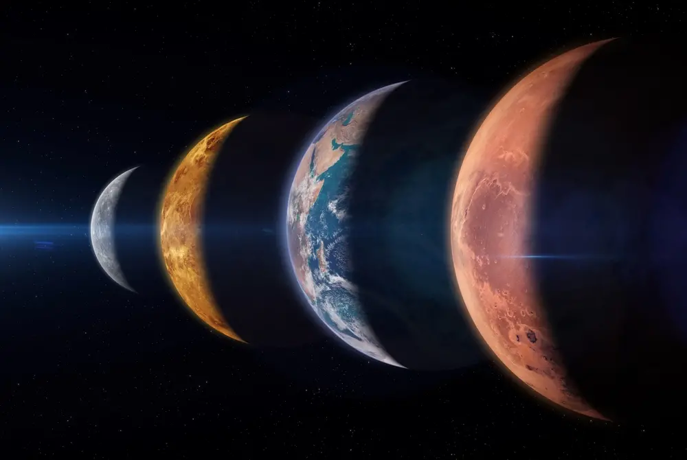 Imagem da notícia Seis planetas do sistema solar vão estar alinhados nesta terça-feira (21); saiba como ver o fenômeno