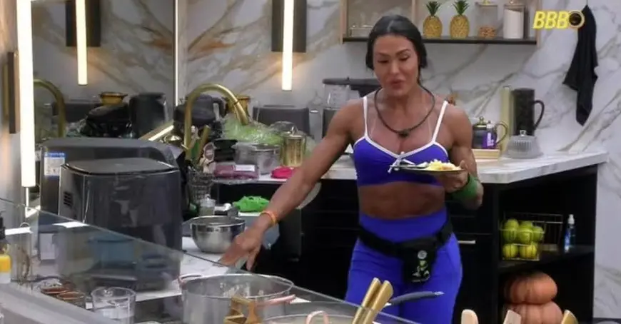 Imagem da notícia: Gracyanne Barbosa ignora alerta de médica do BBB 25 e segue dieta do grupo: 'Não vim aqui para ser diferente'