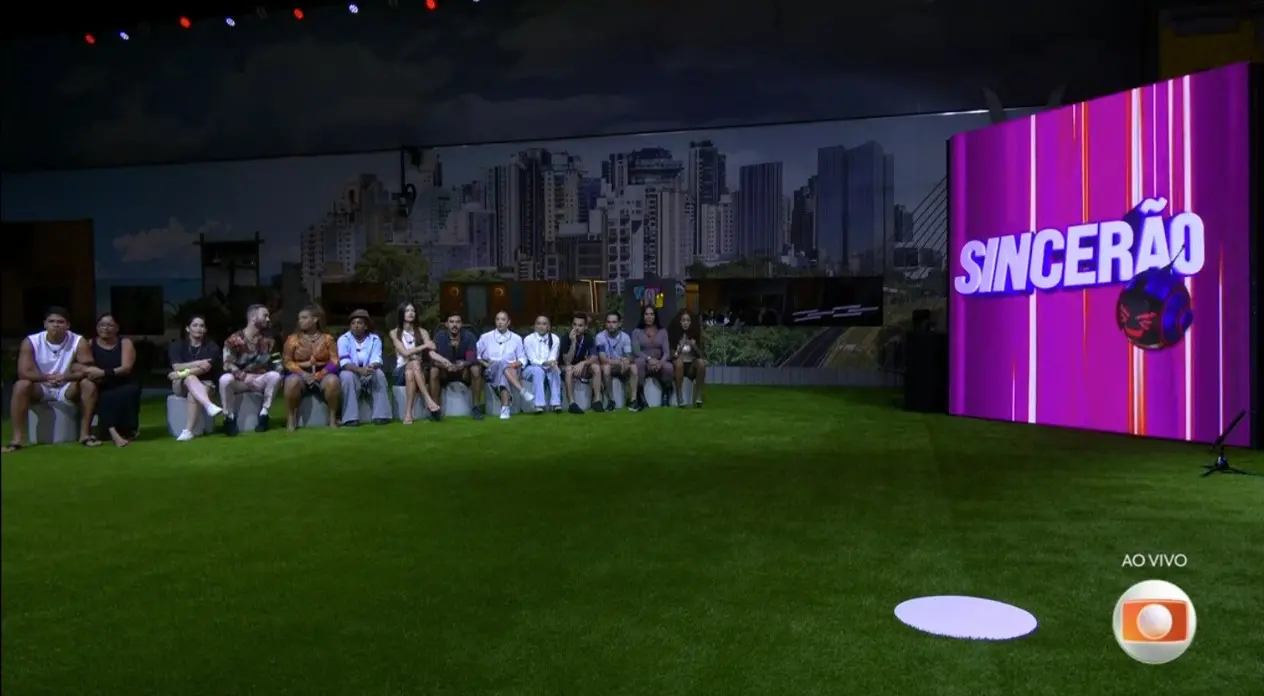 Imagem da notícia: Sincerão do BBB 25: Com todos os participantes e críticas às duplas, veja como foi dinâmica nesta segunda