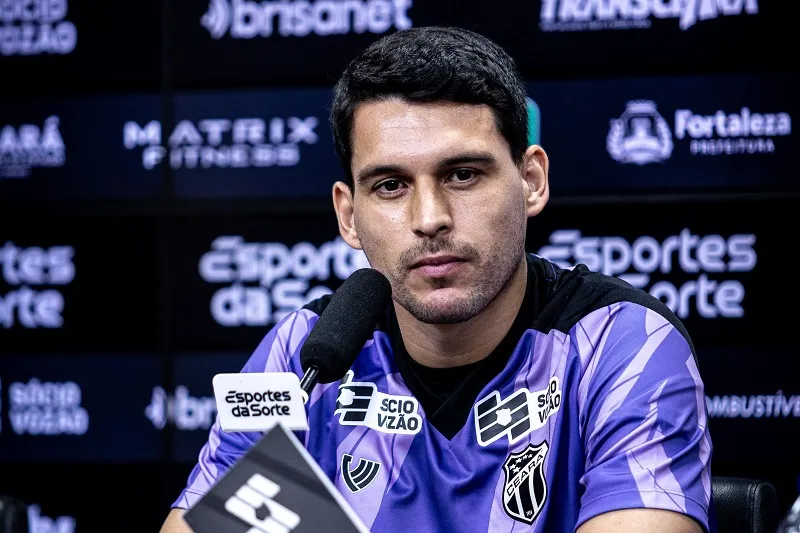 O goleiro Keiller chegou ao Ceará para brigar pela titularidade em 2025