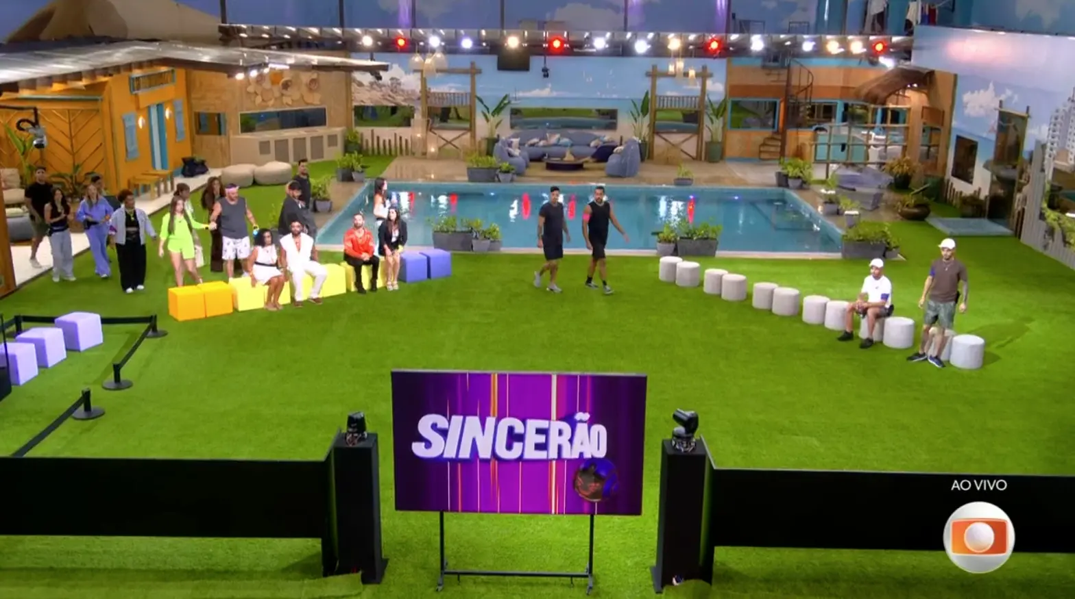 Imagem da notícia: Sincerão do BBB 25: Com duplas separadas e placas negativas, veja como foi dinâmica nesta segunda (27)