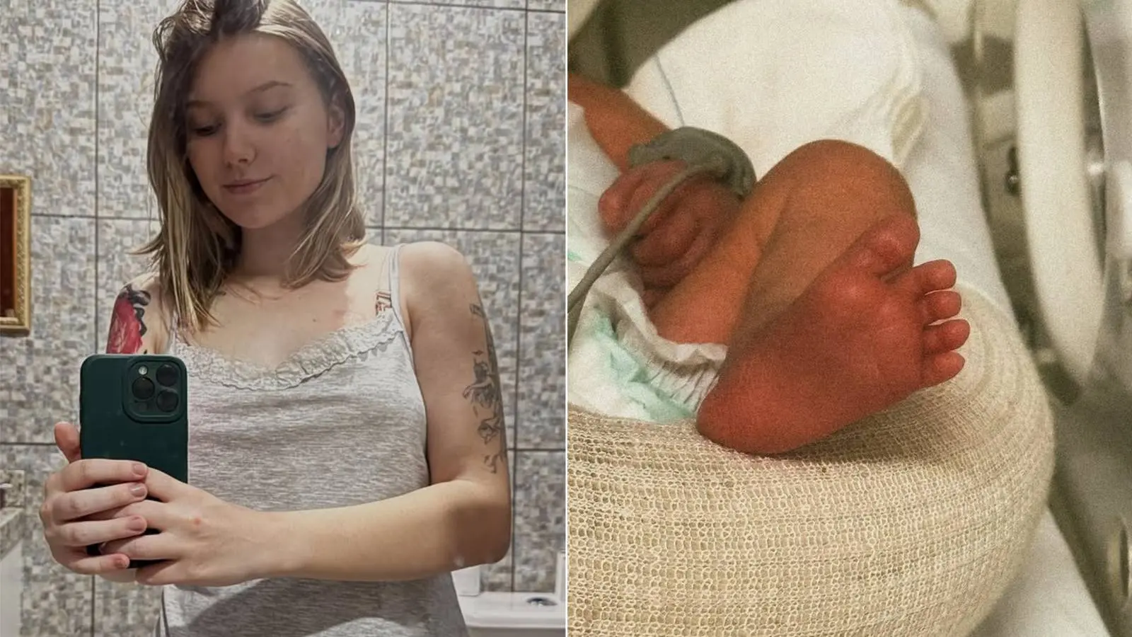 Imagem da notícia: Isabel Veloso mostra rosto do primeiro filho, após bebê receber alta da UTI
