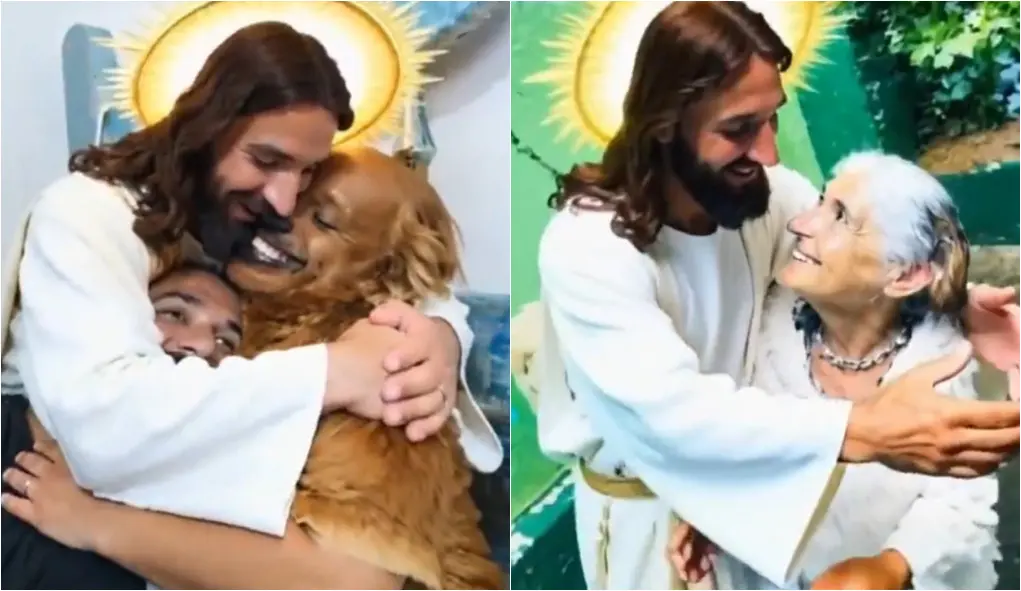 Imagem da notícia: Trend de Jesus abraçando: saiba como fazer efeito com o Pixverse que viralizou nas redes sociais  